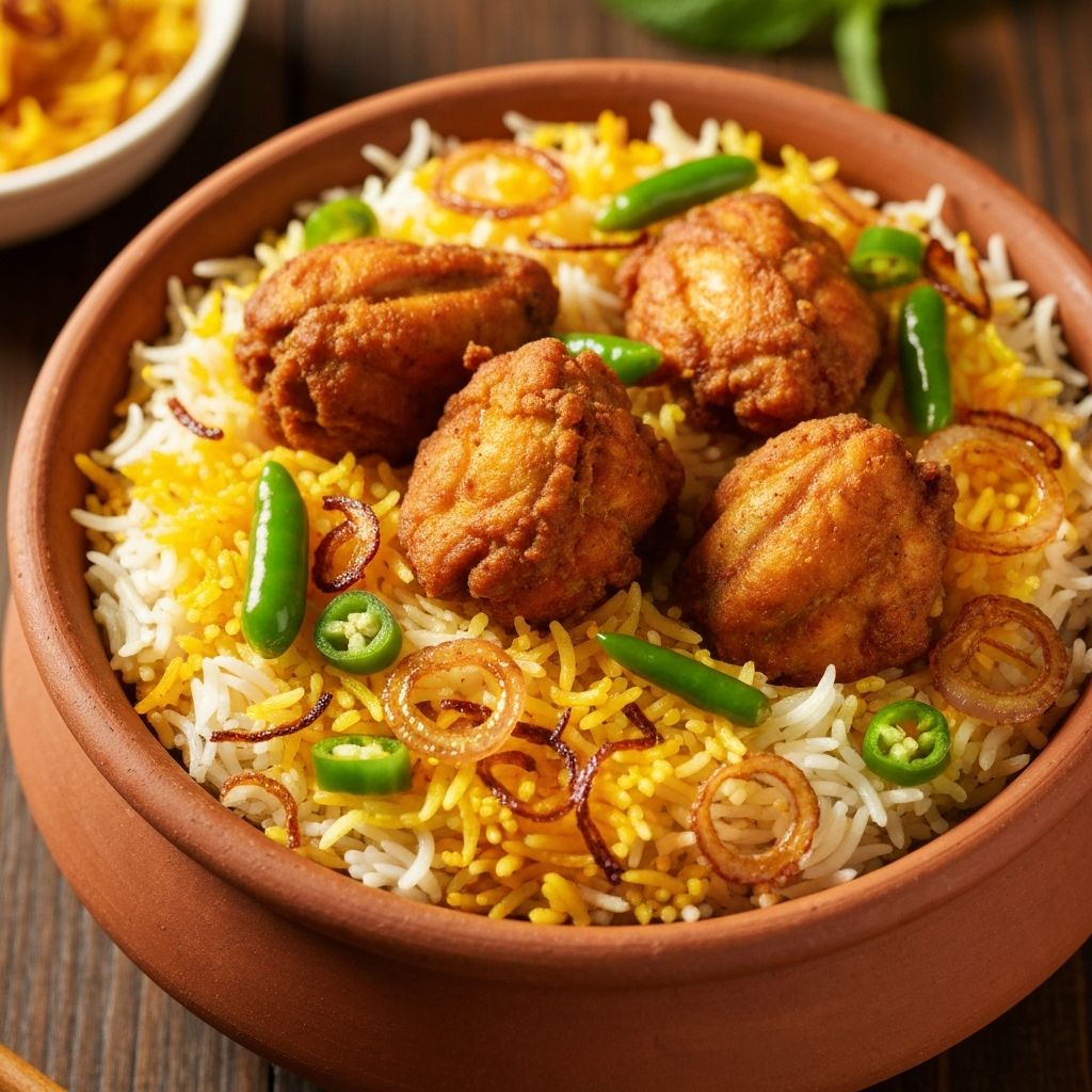 Chicken Fry Biryani