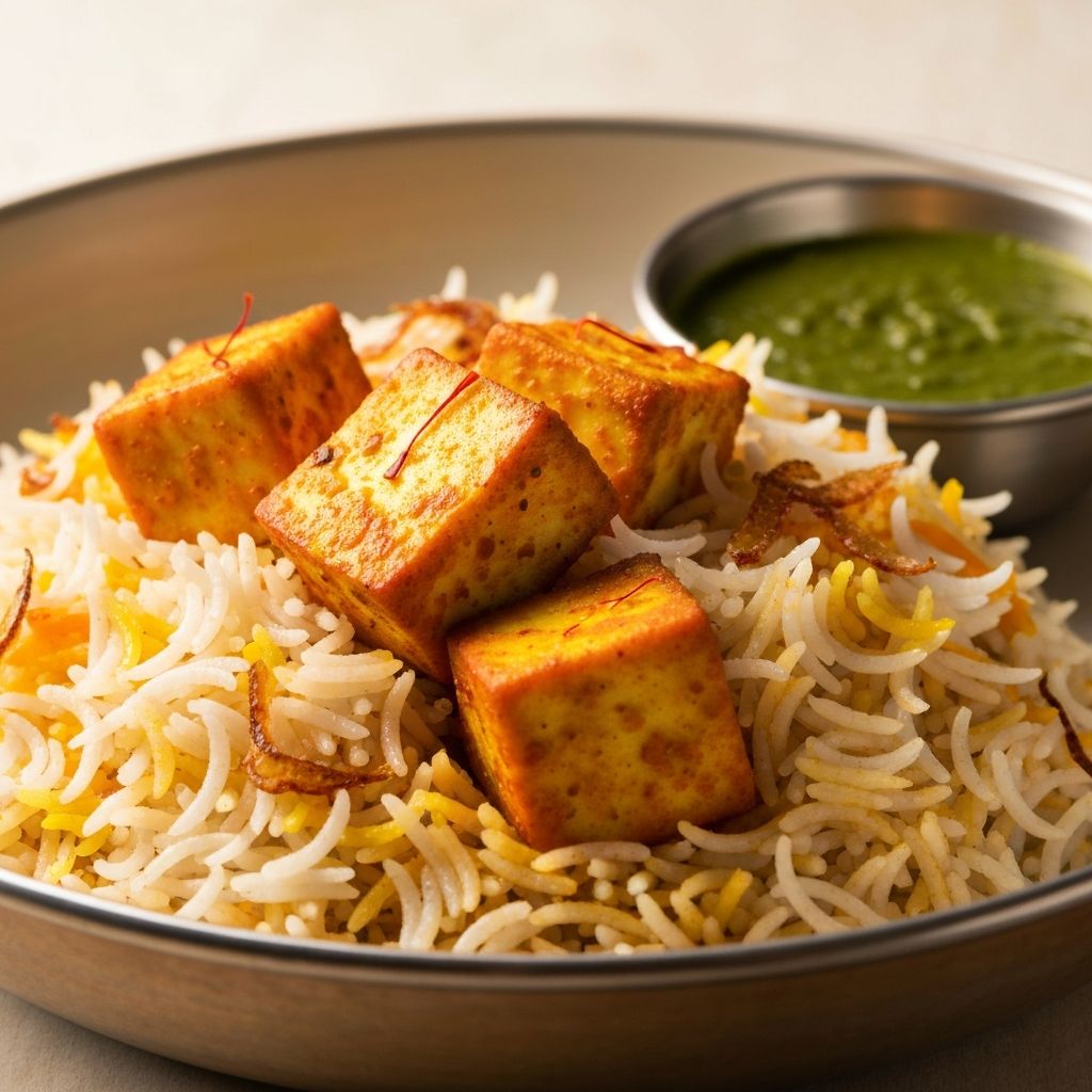Paneer Biryani